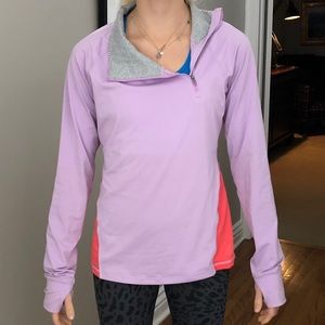 Light Purple Athletic Jacket